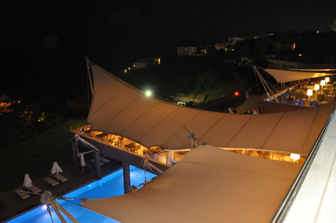 Zimmerausblick Atlantica Mikri Poli Crete