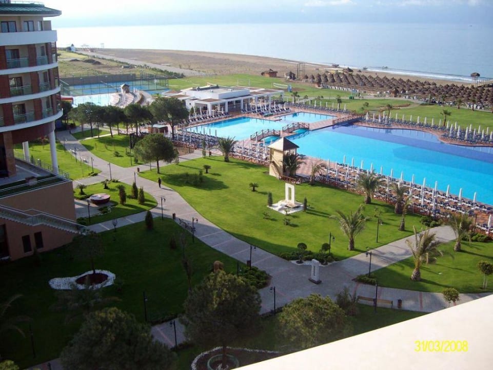 Aussicht von meinem Balkon, 4.Stock Voyage Belek Golf & Spa