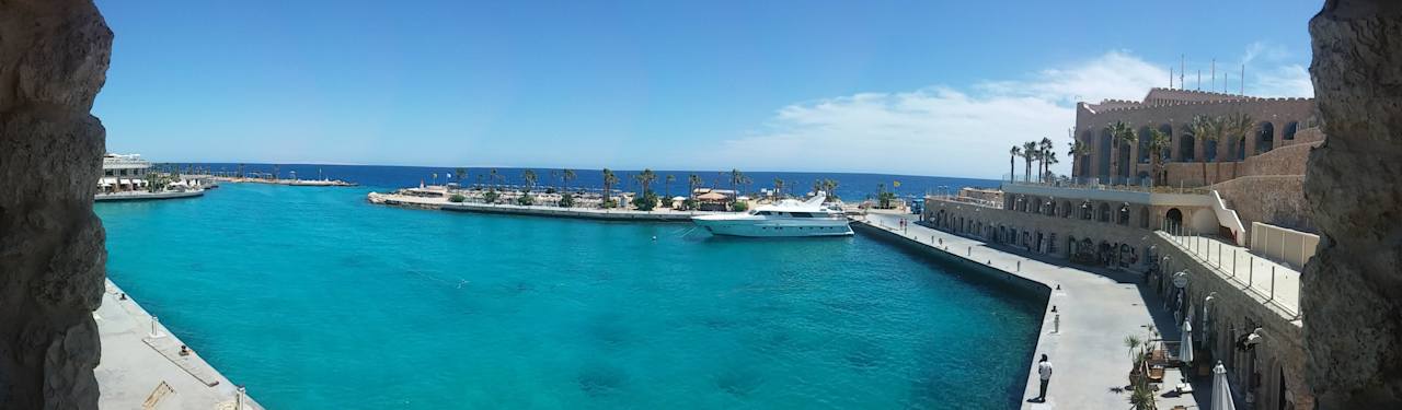 Вид из окна Pickalbatros Citadel Resort