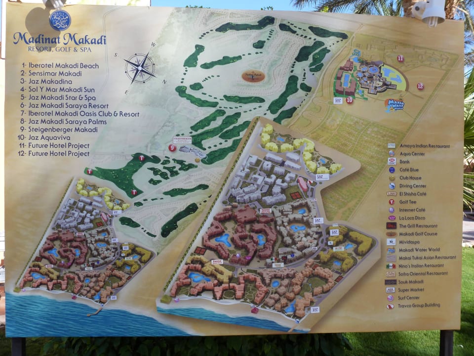 Hotel Anlagen                                      Jaz Makadi Oasis Resort