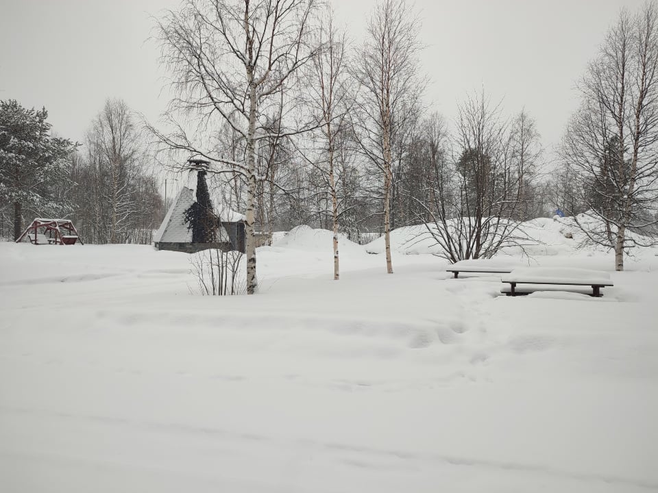 Gartenanlage Ivalo River Camping