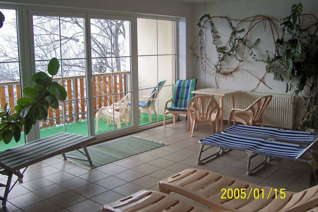 Sauna im 3.OG. Hotel Brunner