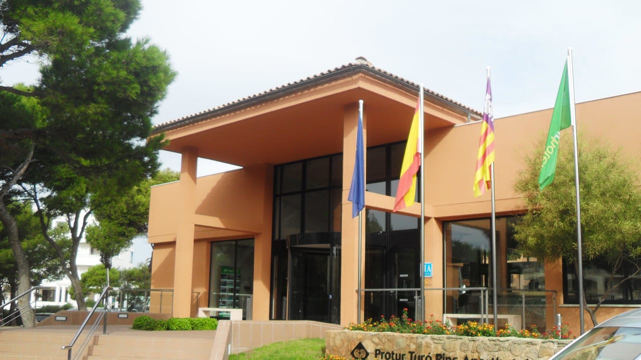 Eingang Rezeption Protur Turo Pins Hotel