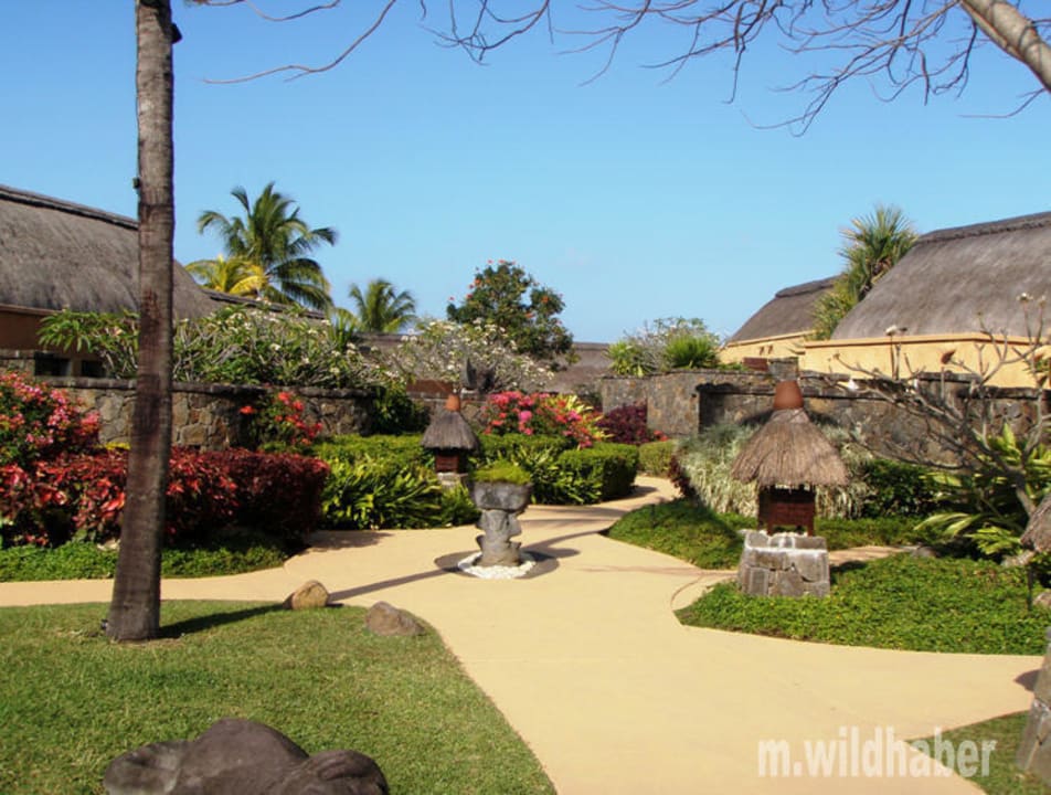 Gartenanlage Hotel The Oberoi Mauritius