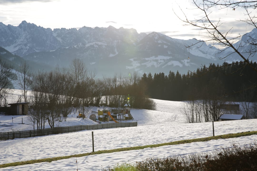 Blick vom Zimmer Wohlfühlresort Peternhof