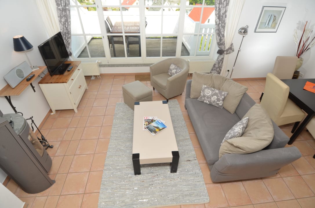 Wohnbereich Ostseeappartements Rügen Villa Granitz