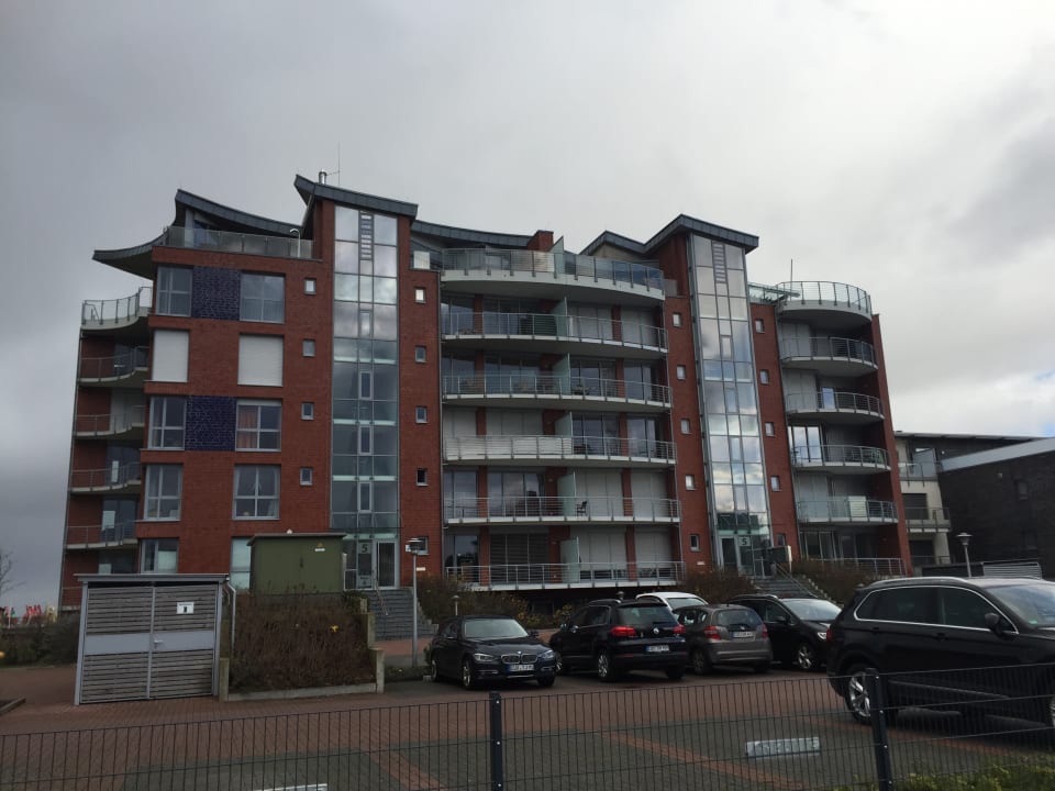 Außenansicht Haus Residenz am Yachthafen Hamer Ferienappartements