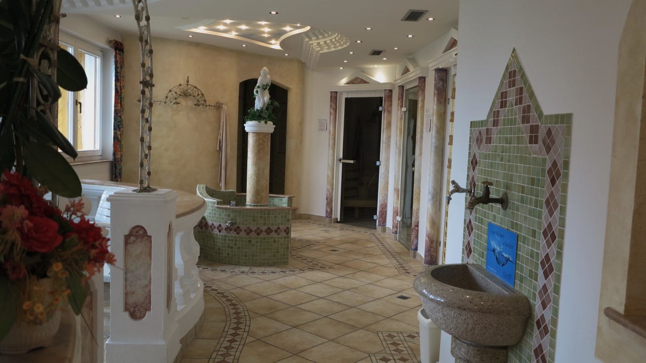 Saubere Saunalandschaft Hotel Bergheimat