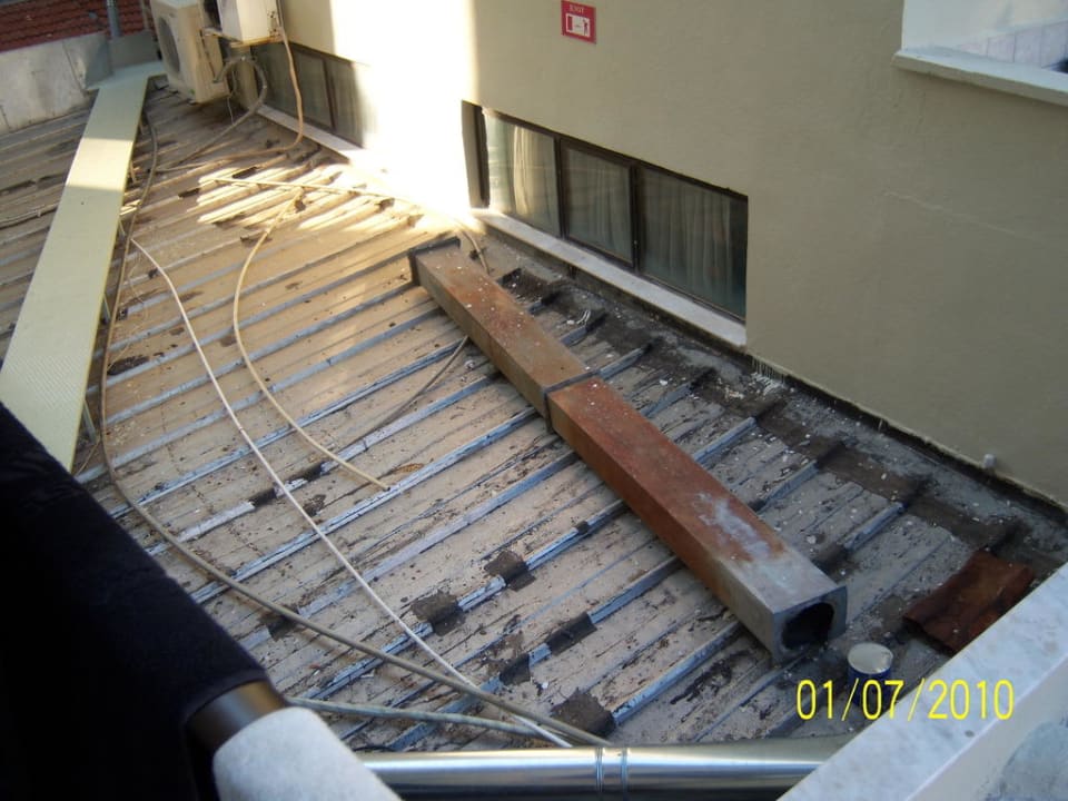 Aussicht aus dem Zimmer Gardenia Hotel