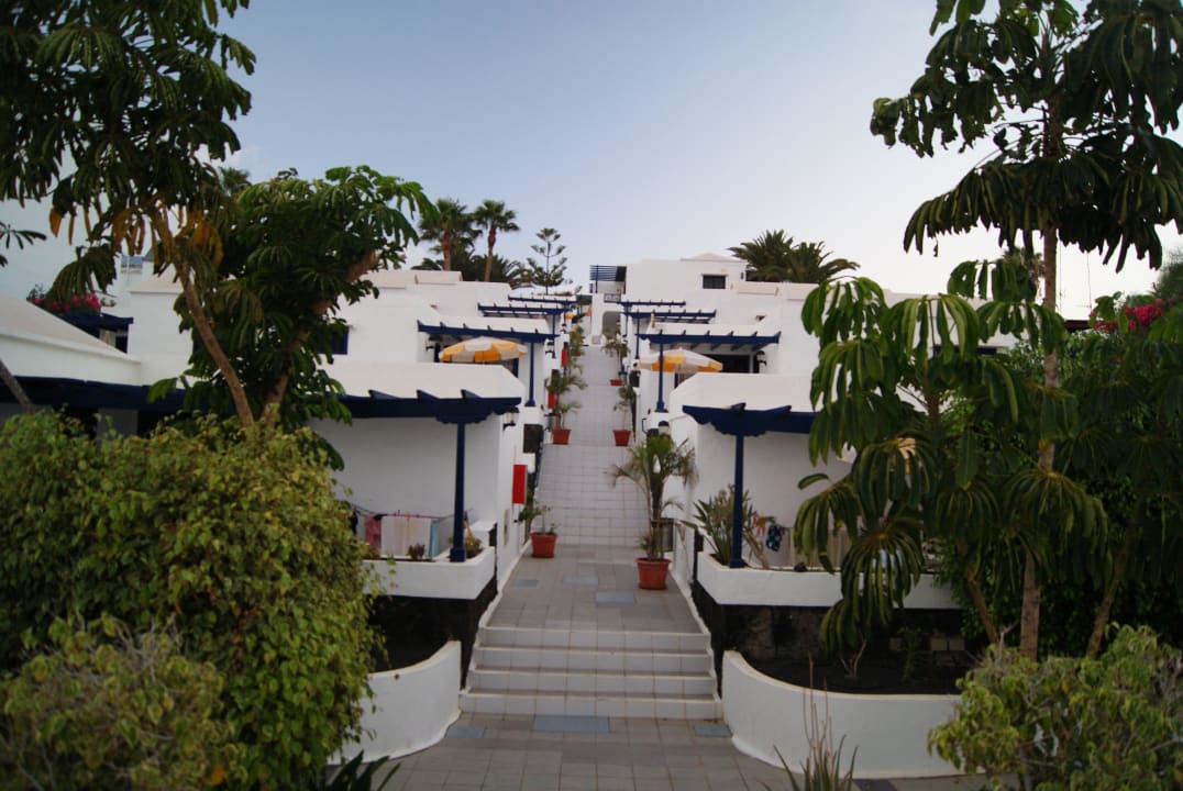 Aufgang zu den Bungalows Bungalows & Appartements Playamar