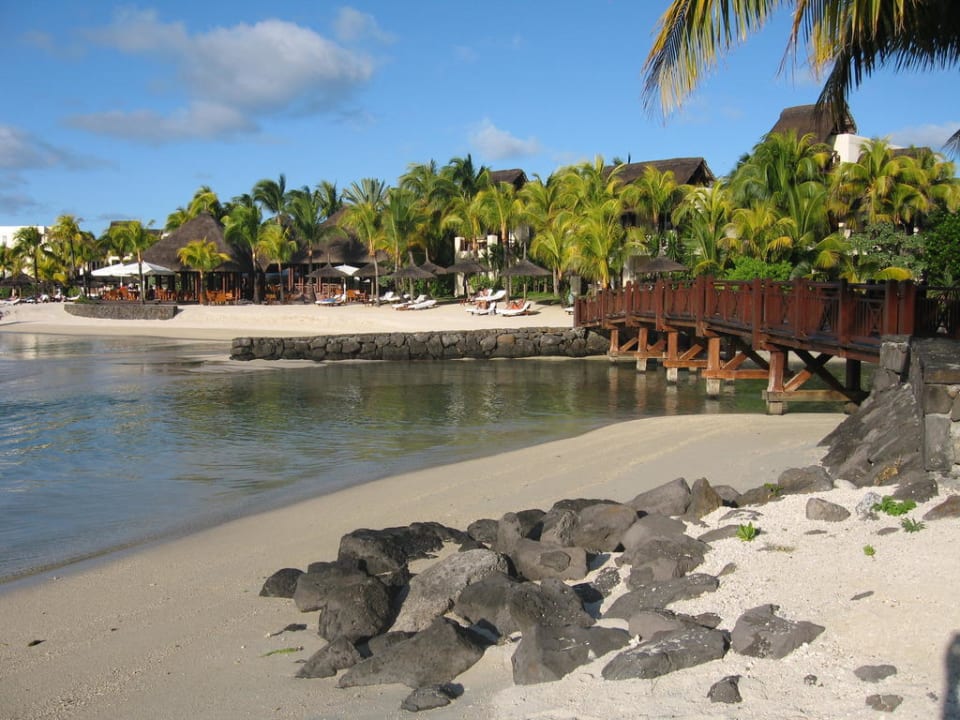 Blick auf Frangipani Island Shangri-La Le Touessrok Mauritius
