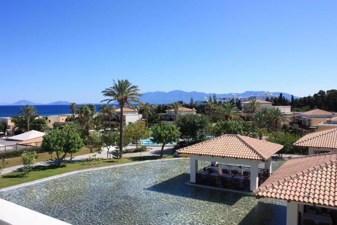 Terrasse Hauptrestaurant Grecotel LUXME Kos