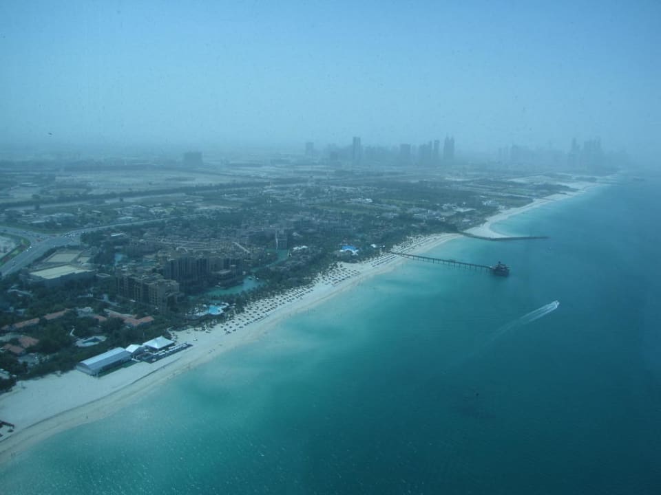 Madinat Jumeirah vom Burj Al Arab (Al Muntaha) aus Jumeirah Al Qasr