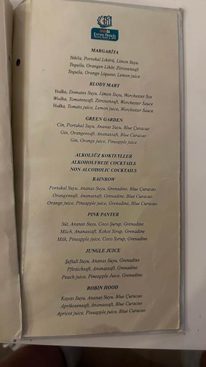 Gastro Sunis Kumköy Beach Resort Hotel & Spa