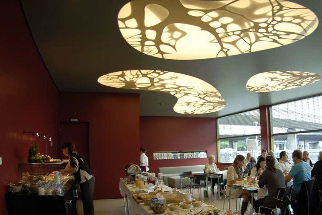 Lobby/Eingang Das Breite Hotel