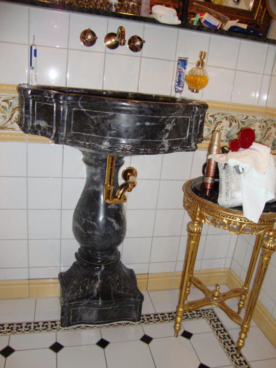 Badezimmer Burghotel Auf Schönburg