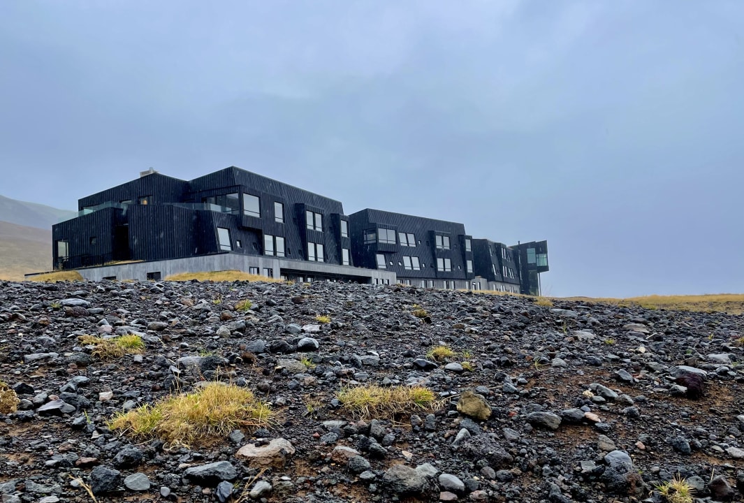 Ausblick Fosshotel Glacier Lagoon