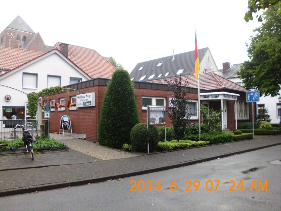 Hotel, teilweise mit Biergarten. Hotel Nagel