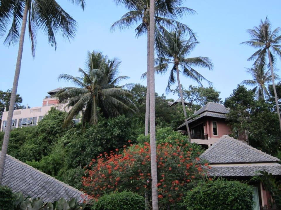 Ausblick auf die Chalets Fair House Villas & Spa