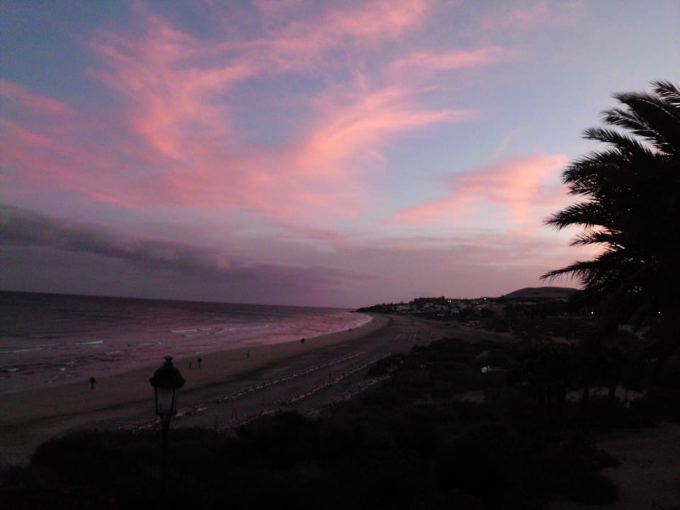  am Abend vom Balkon SBH Hotel Taro Beach