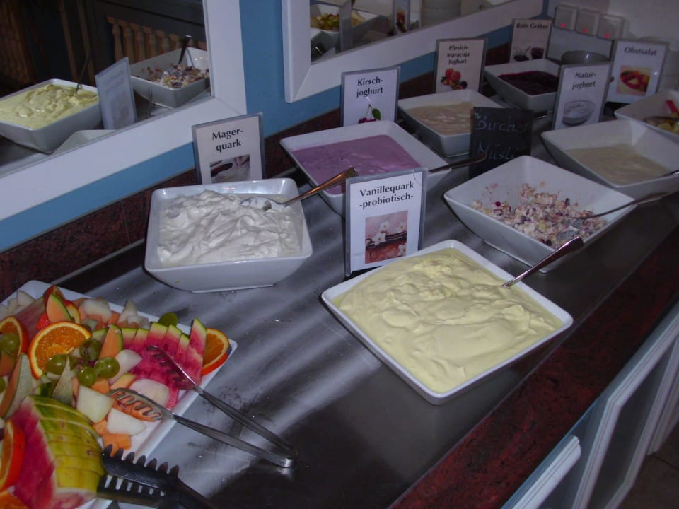 Das Frühstücksbuffet AKZENT Waldhotel Rügen