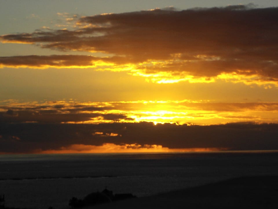 Großes Finale vor unserem Balkon Chatur Playa Real Resort
