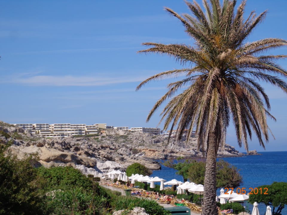 Blick auf die Hotelanlage Hotel Kalithea Horizon Royal