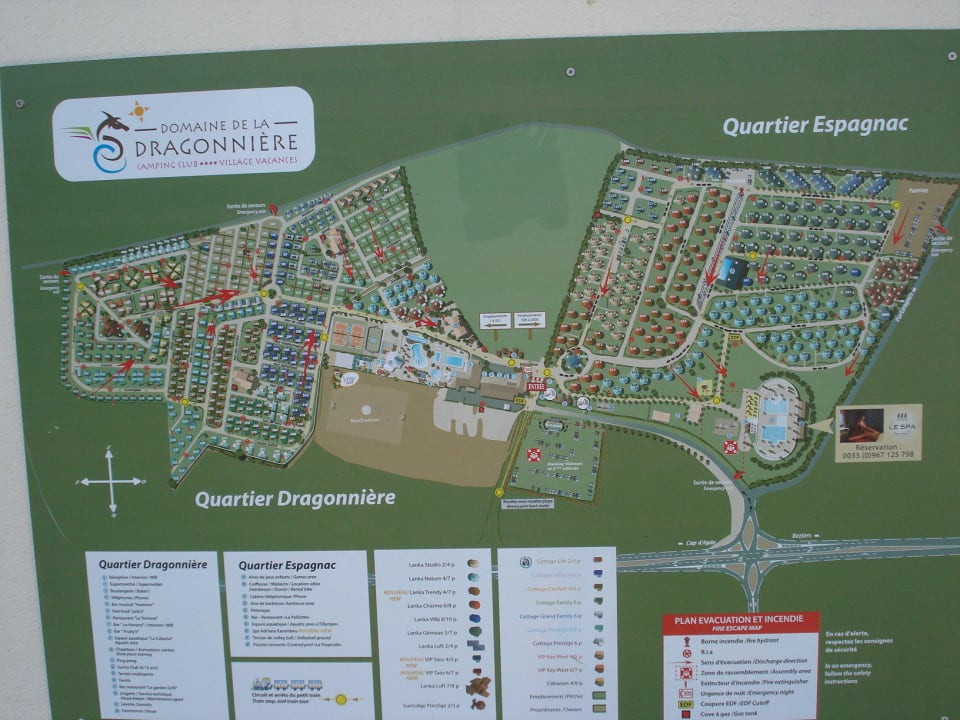 Campingplatz Plan" Domaine De La Dragonnire (Vias)  HolidayCheck  (Languedoc-Roussillon | Frankreich)