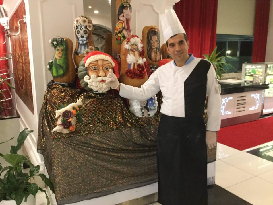 Einer der netten Köche Hotel Delphin Imperial