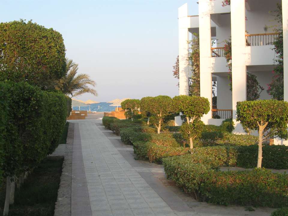 Blick zum Strand/Meer Menaville Safaga