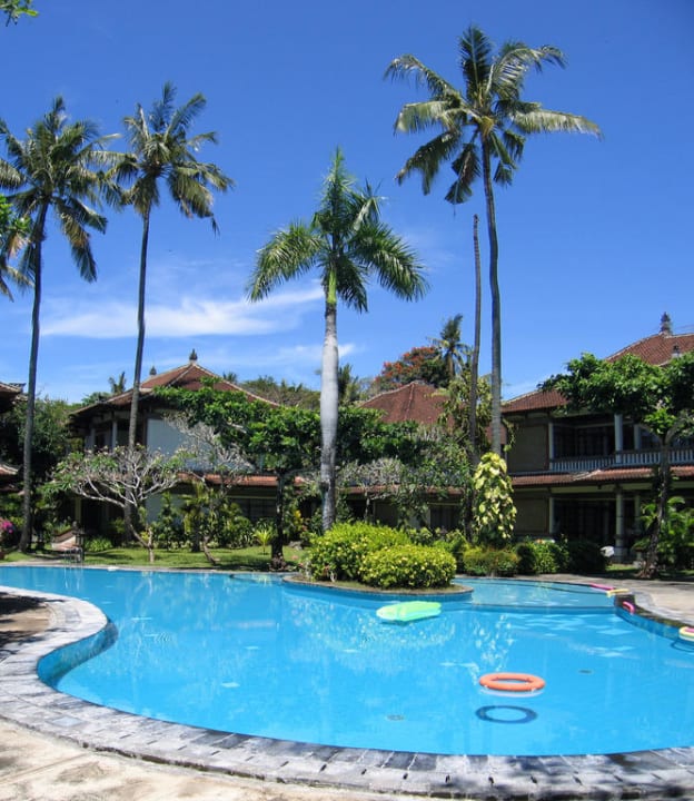 Pool und Terrassenausblick Hotel Bali Desa Nusa Dua