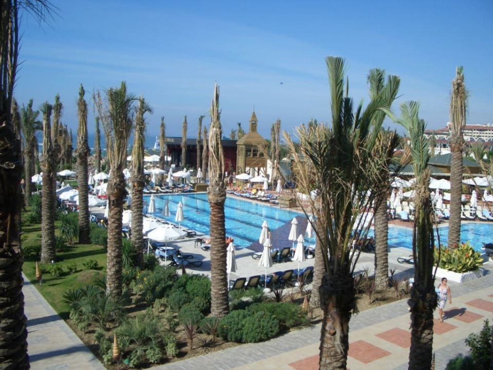 Blick auf den Pool Sunis Kumköy Beach Resort Hotel & Spa
