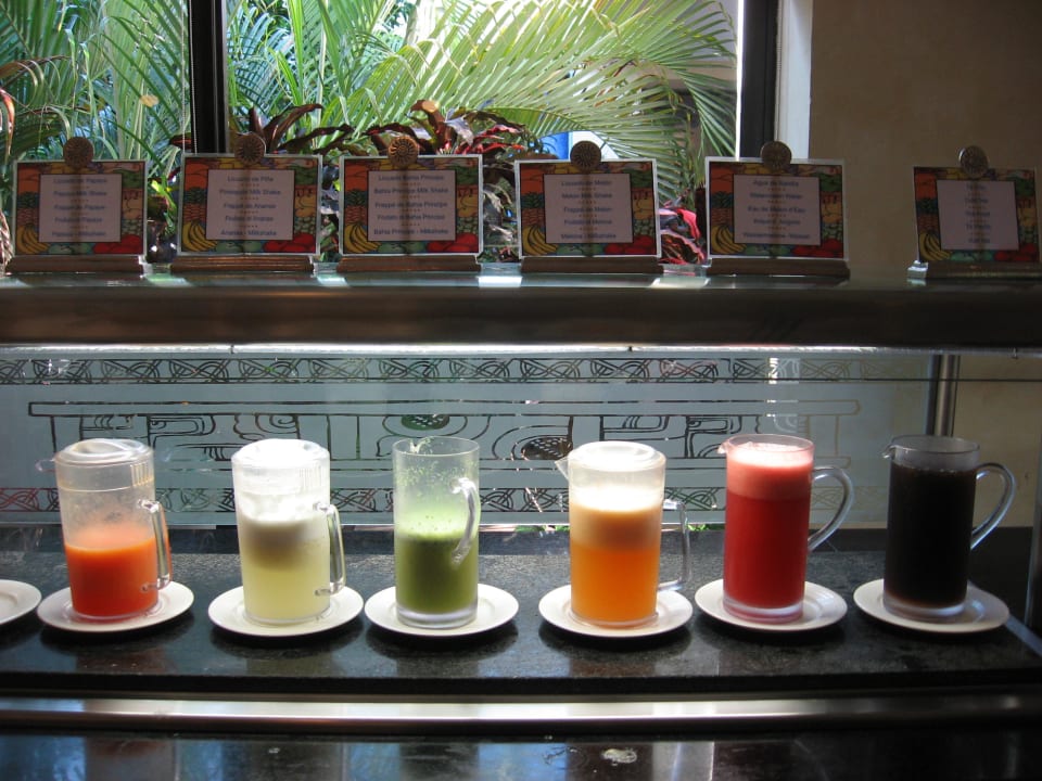 Superleckere, frische Obstsäfte Bahia Principe Luxury Akumal
