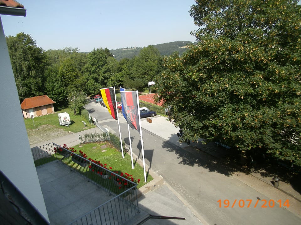 Blick nach vorne Jugendherberge Heiligenhof