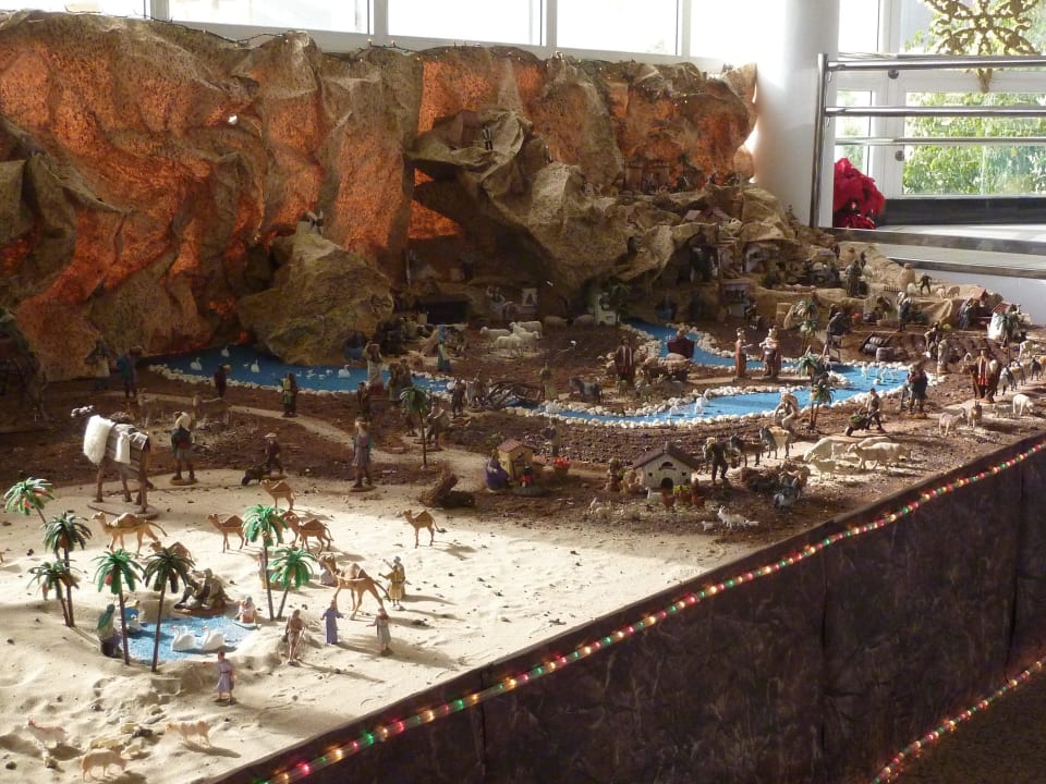 Krippe im Foyer Hotel Riu Palace Jandia