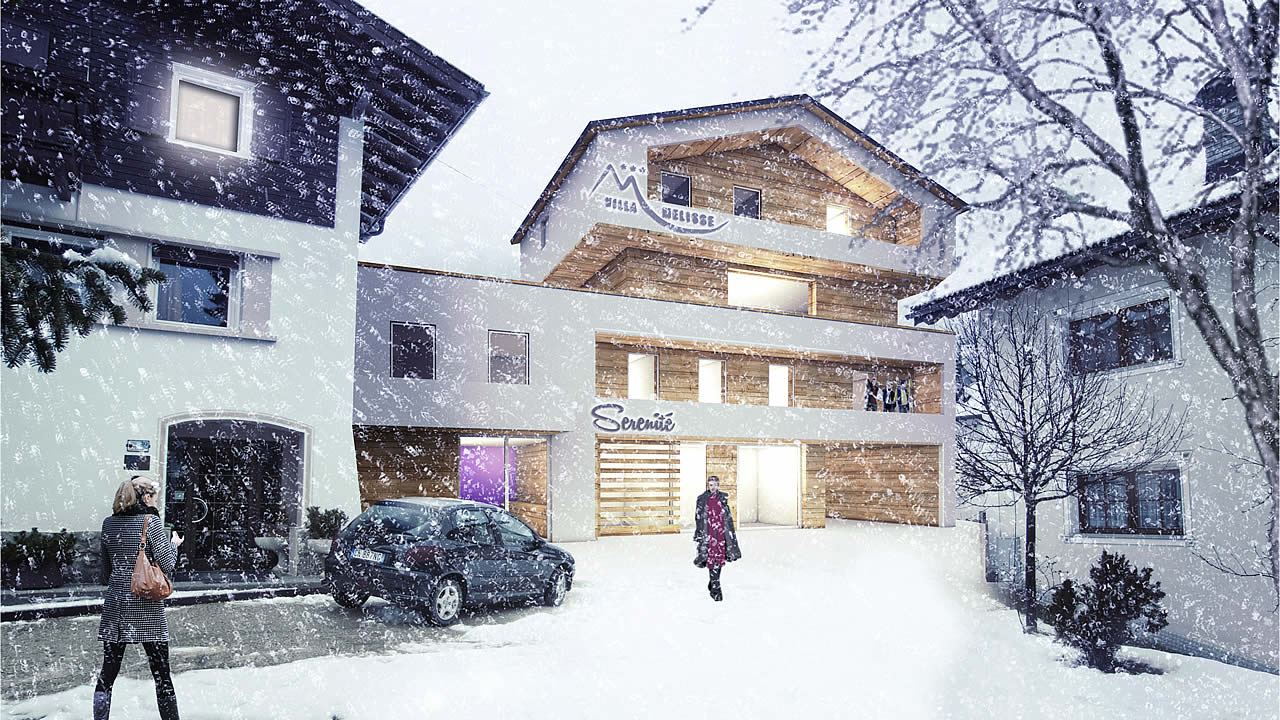 Außenansicht Garni Melisse