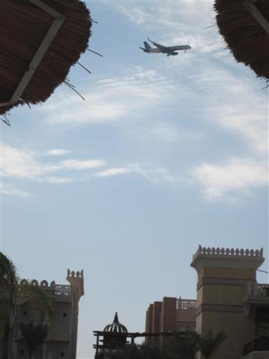 Flieger, Flieger Pickalbatros Palace Resort