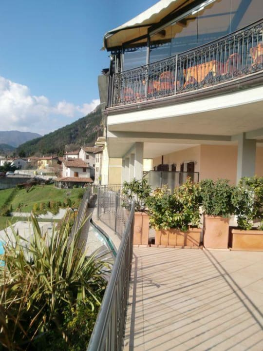 Restaurantbereich über den Zimmern Hotel Sole & La Fenice