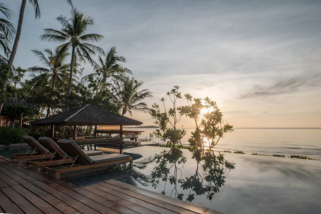 Pool Banana Fan Sea Resort