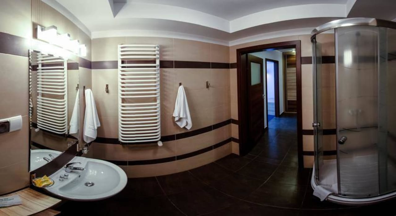 Panorama łazienki Hotel Alpex