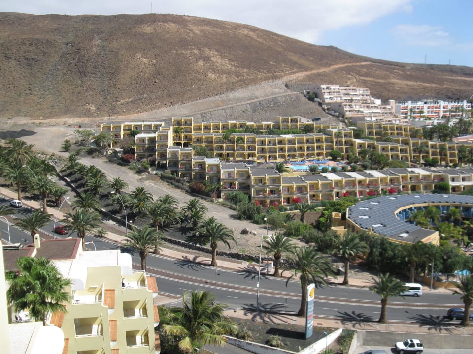 Ausblick vom obersten Hotelflur Hotel Riu Palace Jandia