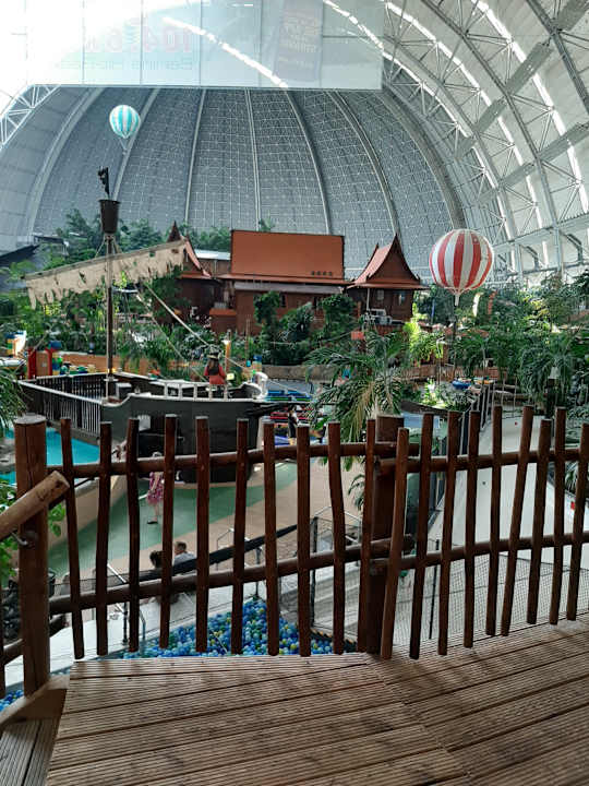 Ausblick Tropical Islands Resort