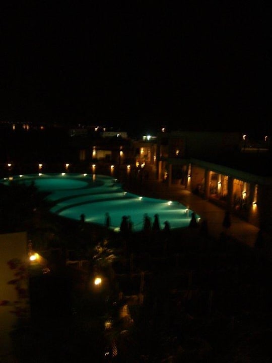 Pool bei Nacht Grand Hotel Holiday Resort
