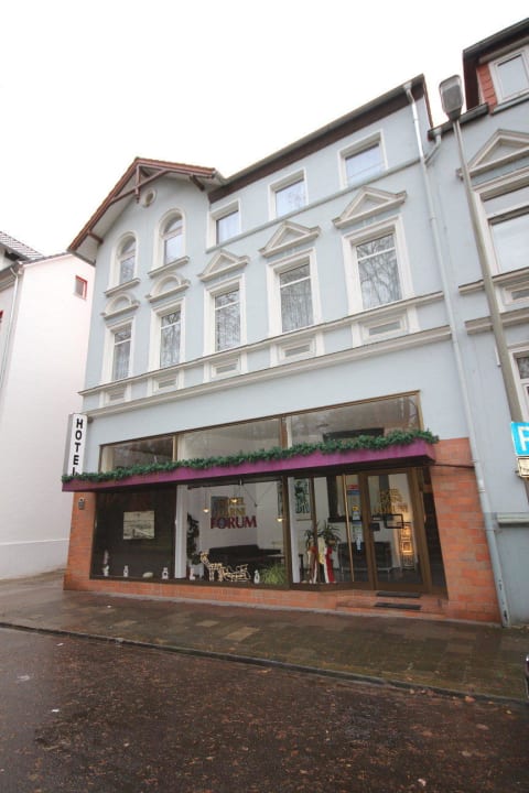 Ansicht von der Straße Hotel Garni Forum