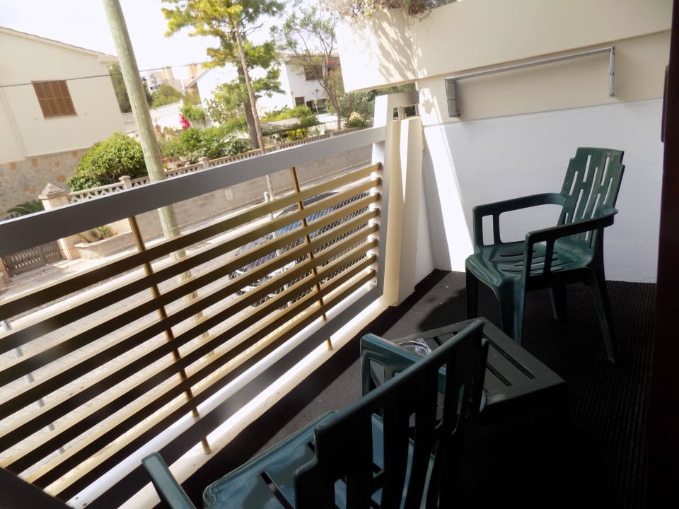 Balkon im Zimmer 111 allsun Hotel Cristóbal Colón