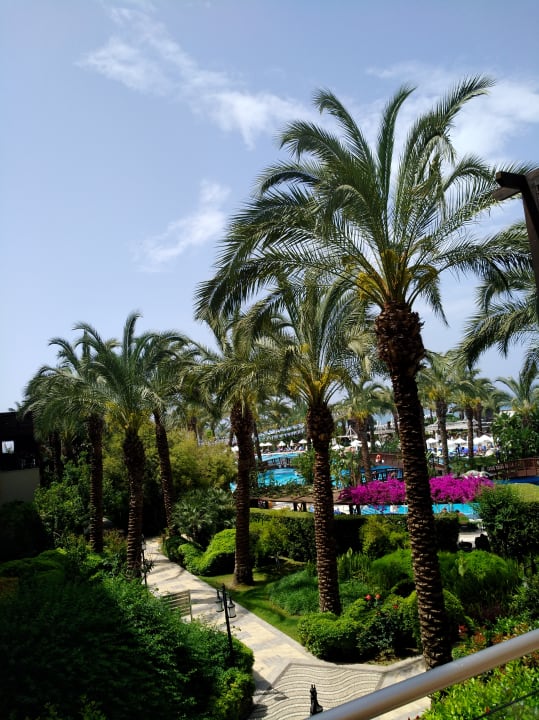 Gartenanlage Sunis Kumköy Beach Resort Hotel & Spa