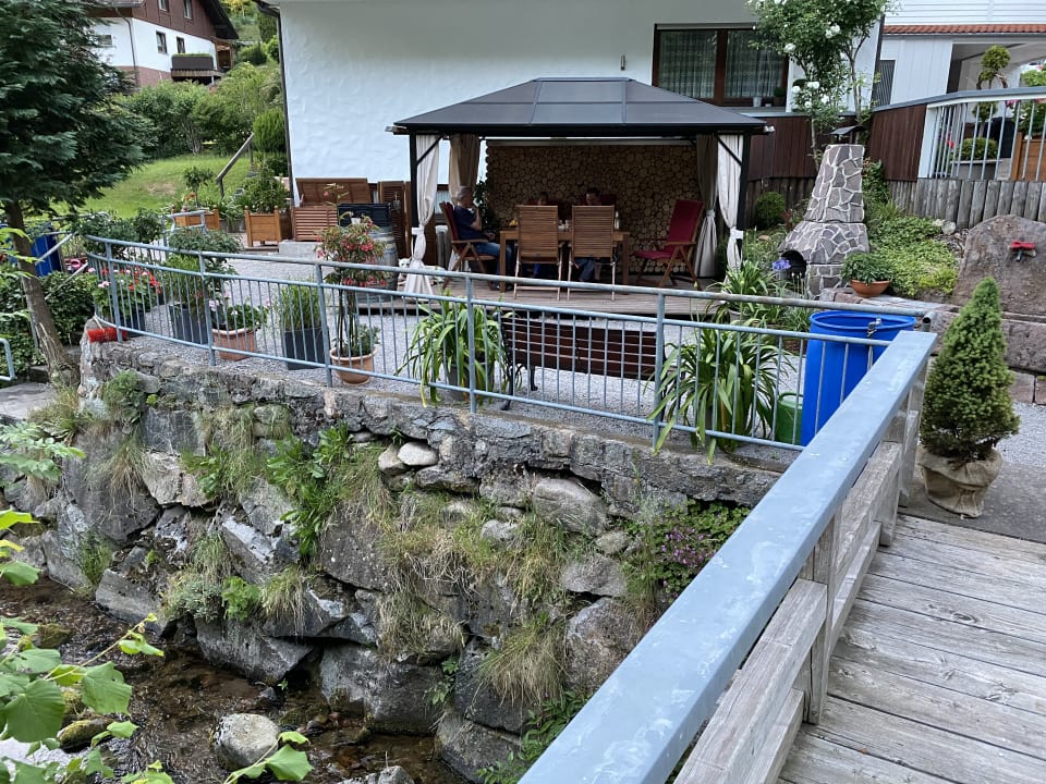 Gartenanlage Gästehaus Maria