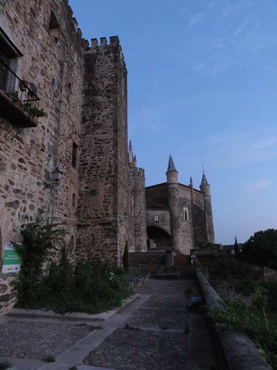 Aussen bei Eingang Hospedería de Real Monesterio