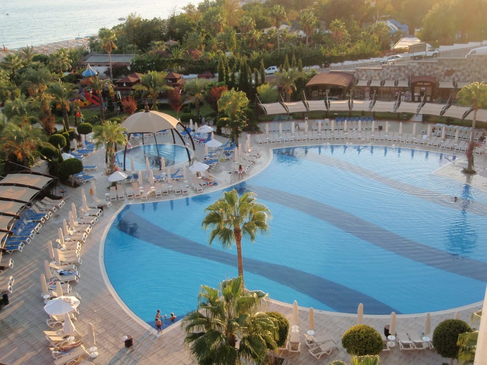 Blick vom Balkon Saphir Resort & Spa