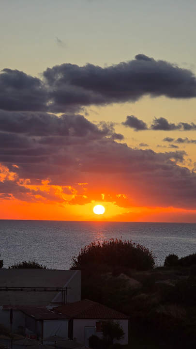 Ausblick Myrina Beach Hotel